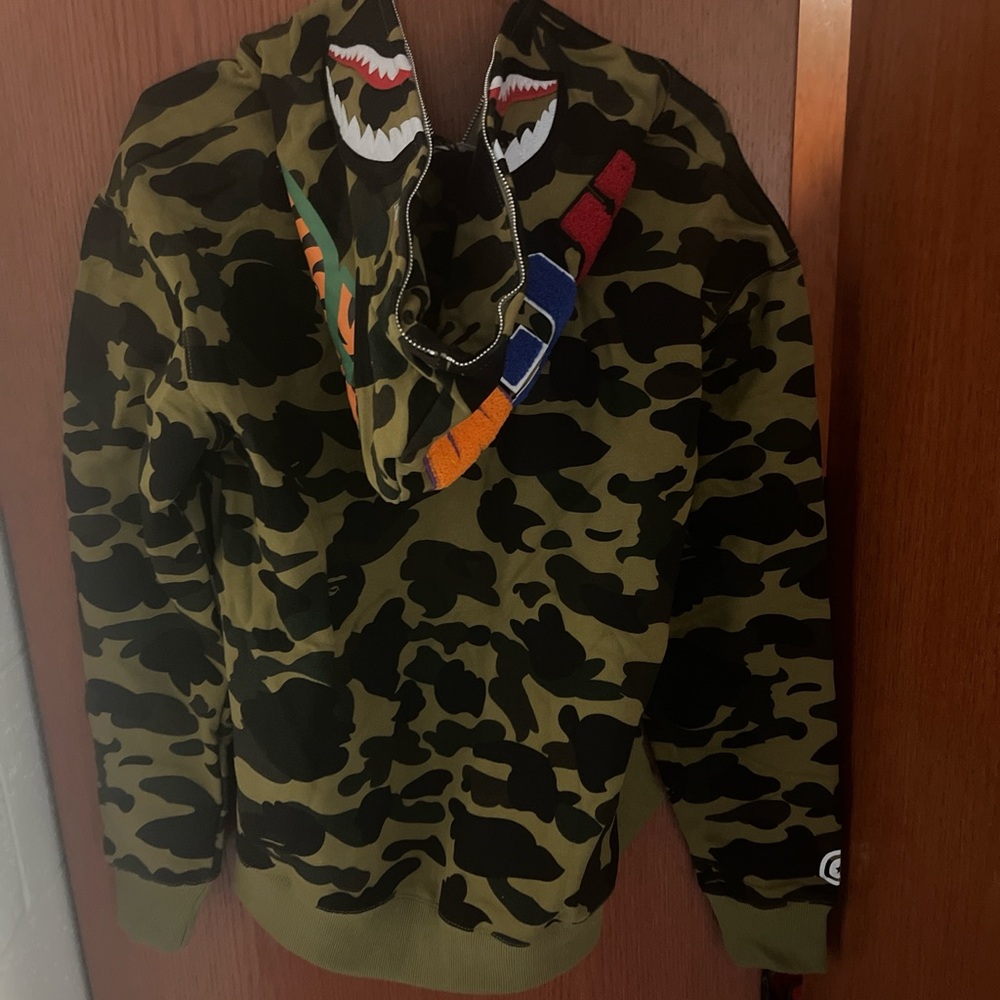 Camouflage Bape Hoodie